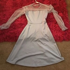 Light blue dress
